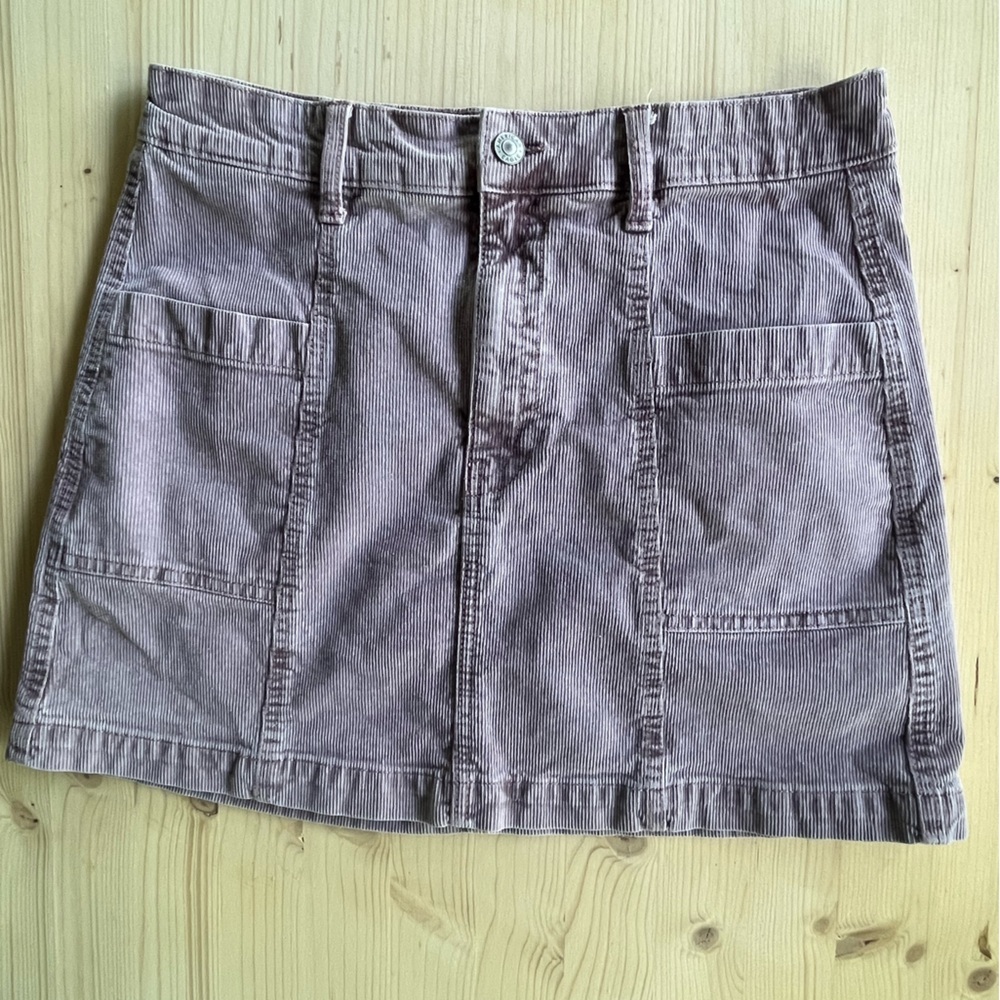 💜 American Eagle Corduroy Mini Skirt – Lavender Love 💜
